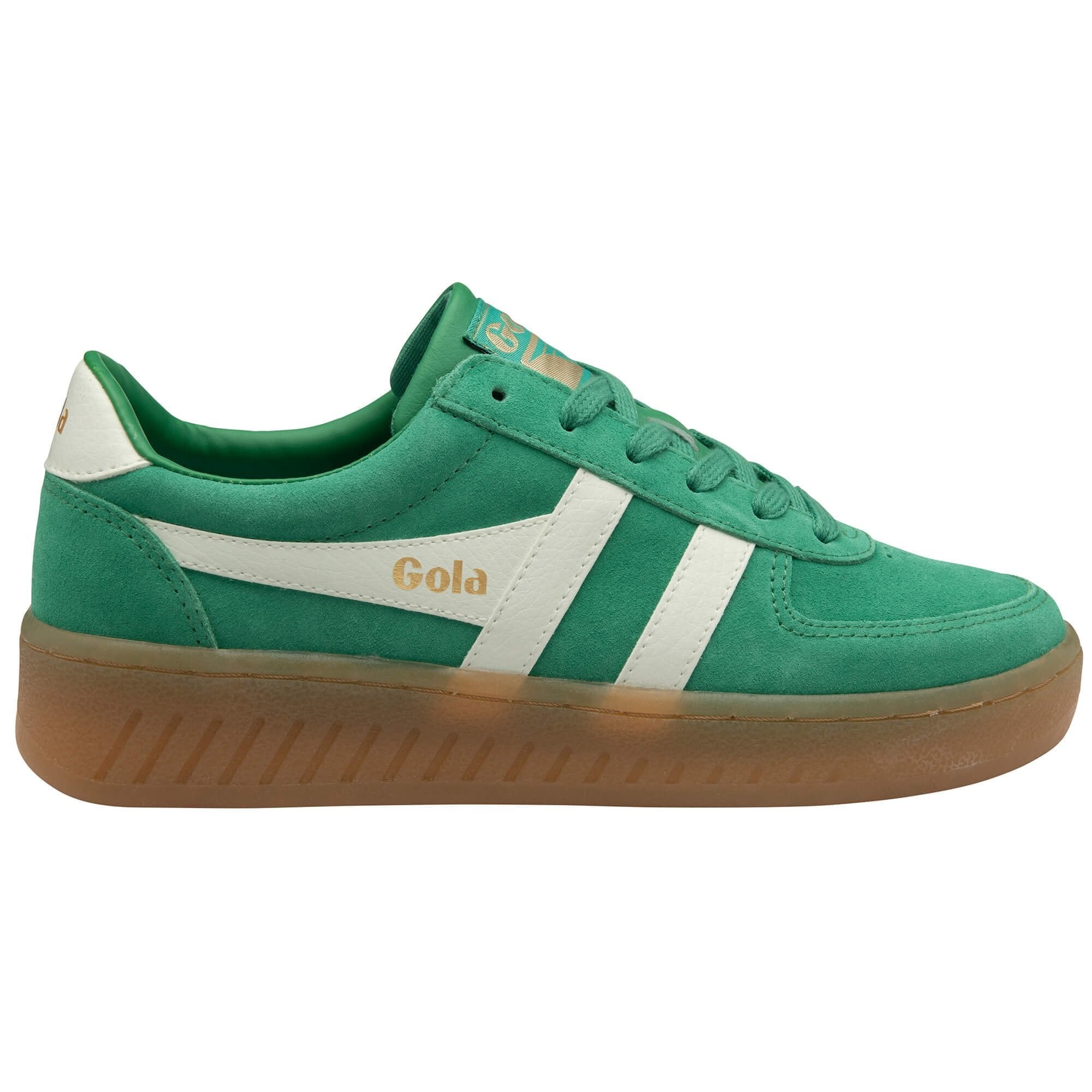 Zapatillas de cuero de gamuza Gola Classics para mujer Grandslam