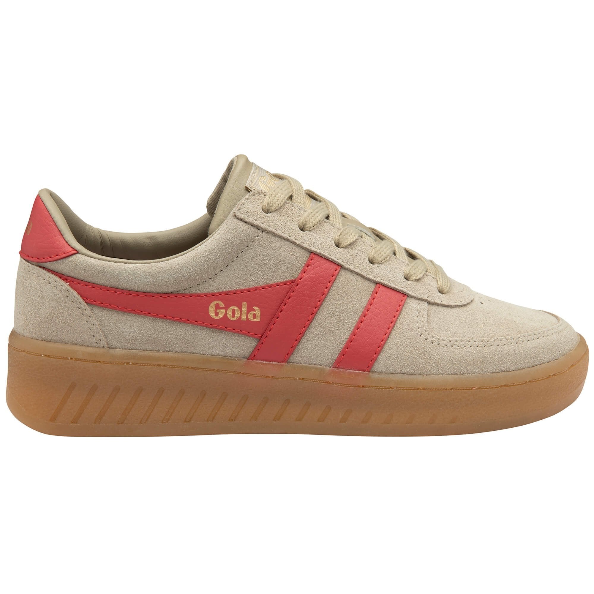 Zapatillas de mujer Gola Classics Grandslam de ante