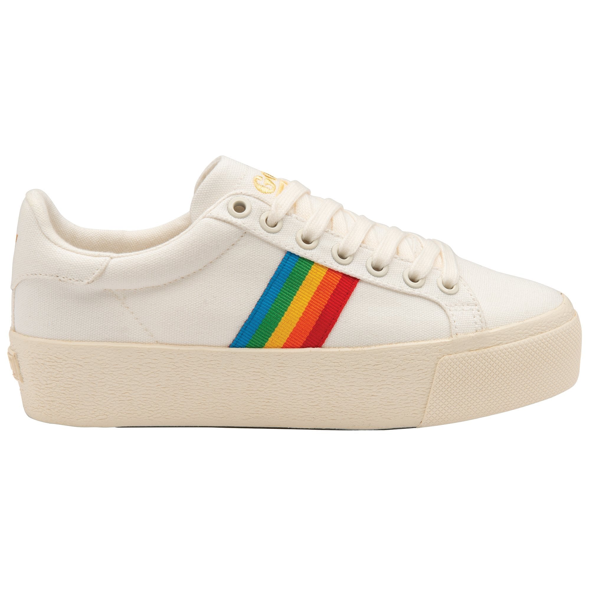 Zapatillas Gola Classics Vegan para Mujer Orchid Platform Rainbow
